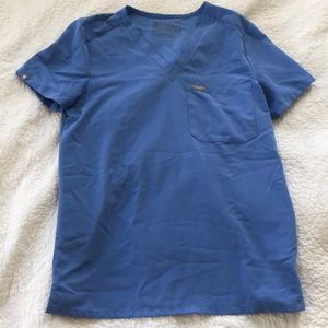 Figs Catarina top, XS Ceil Blue